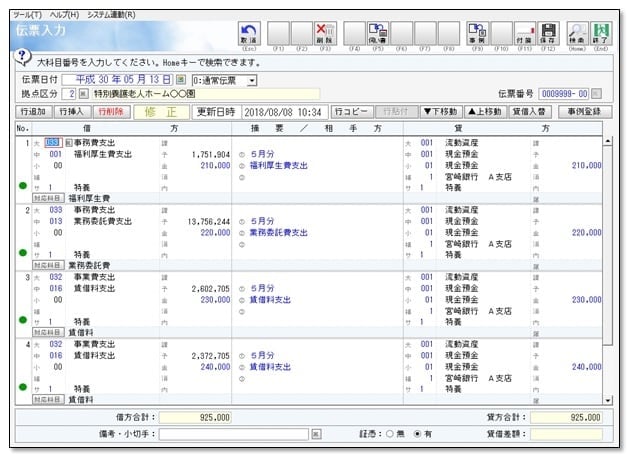 社会福祉法人向けの財務会計システムをトータルにサポート